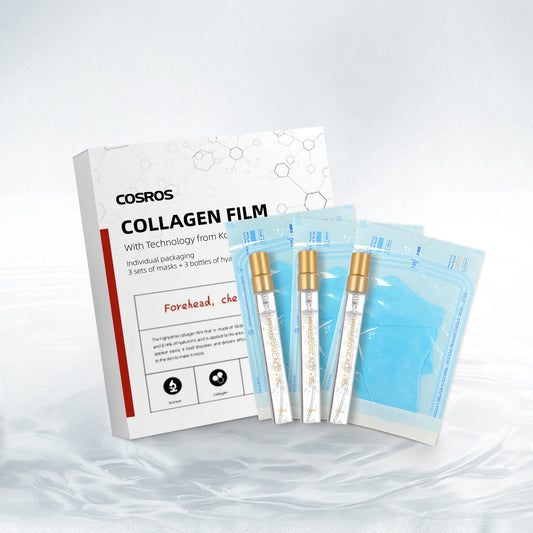 Hydrolyzed Collagen Soluble Sheet Mask for Forehead