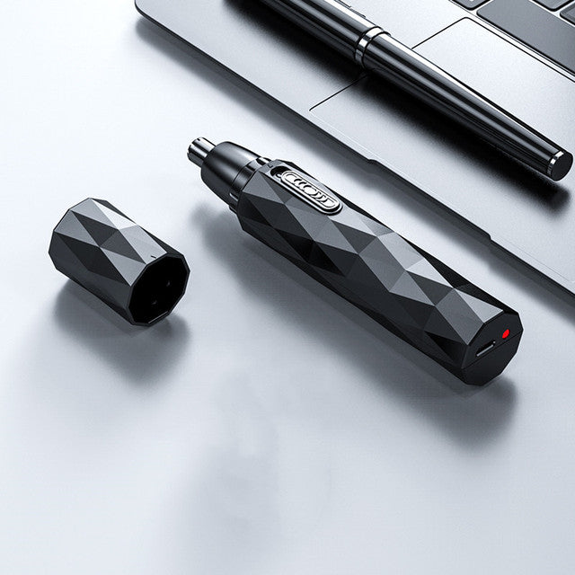 Rechargeable Electric Trimmer for Nose and Ear Hair