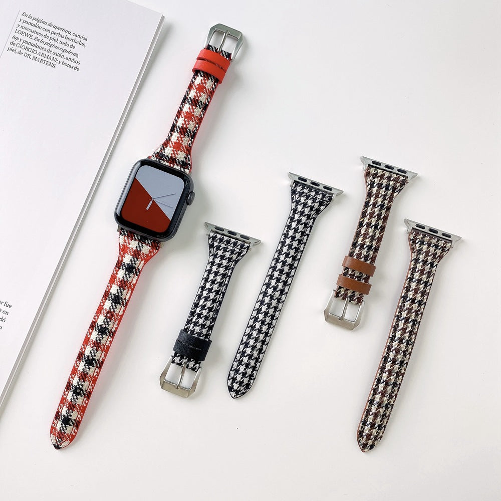Thousand Bird Leather Wrist Watch Strap