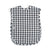 Fashion Plaid Waterproof Cotton Bib for Infants and Kids