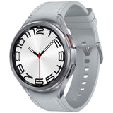 SAMSUNG Galaxy Watch 6 Classic 47mm Stainless-Steel Smartwatch w/ Fitness Tracker Heart Monitor BIA Sensor Bluetooth – Silver