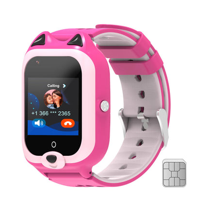 LogHog 4G Kids Smart Watch Boys Girls Unlocked Sim Card Wrist Phone Watch with 7 Puzzle Games GPS TrackerVideo CallingSchool Mode SOS Emergency Alarm Waterproof Kids Watch