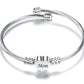 Stainless Steel Braided Mother’s Day Bracelets for Mom