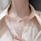 S925 Silver Unique Design Pearl Choker Necklace