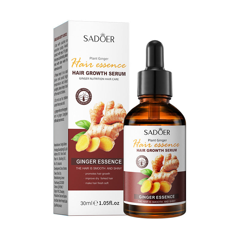 SADOER Ginger Refreshing Shampoo for Smooth Hair