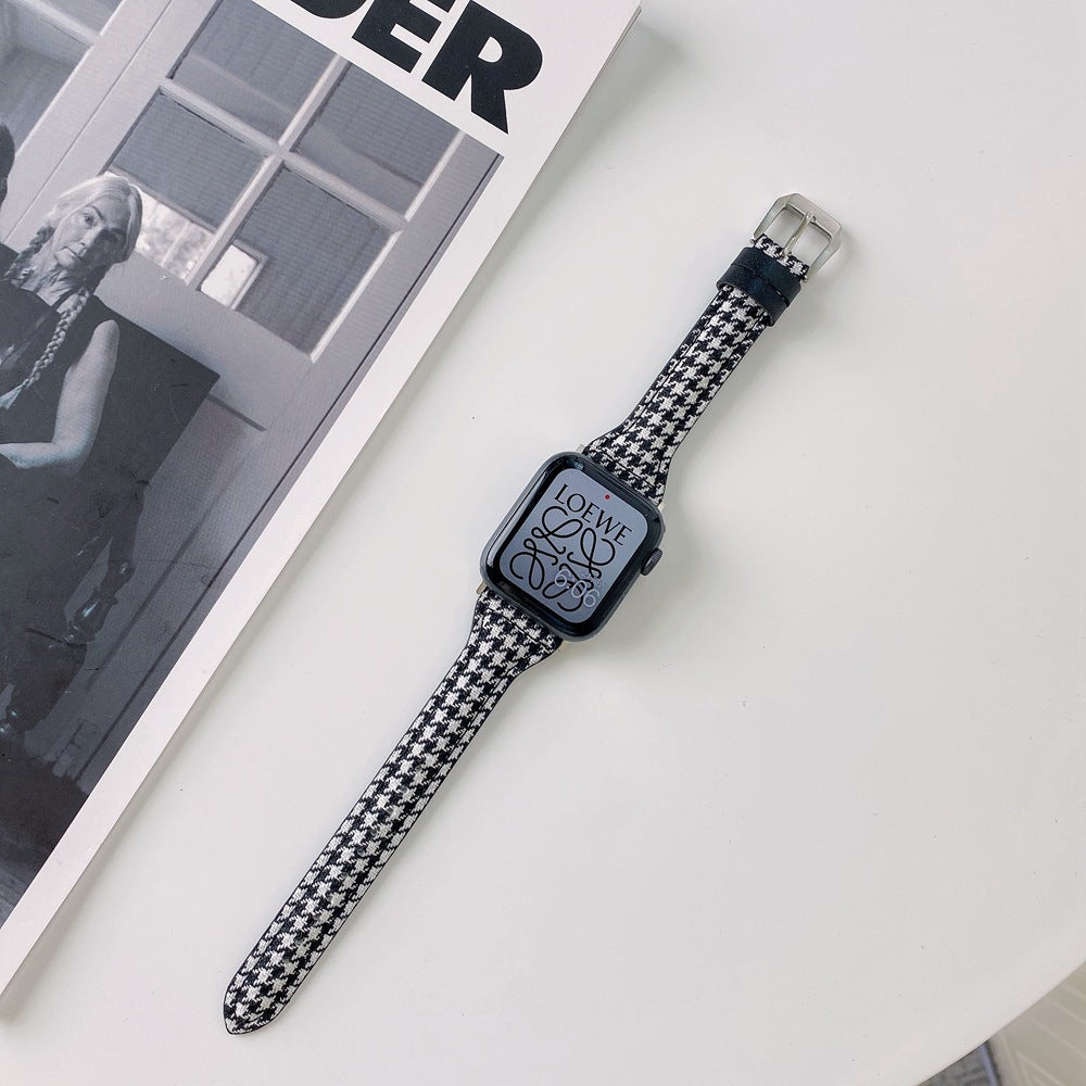 Thousand Bird Leather Wrist Watch Strap