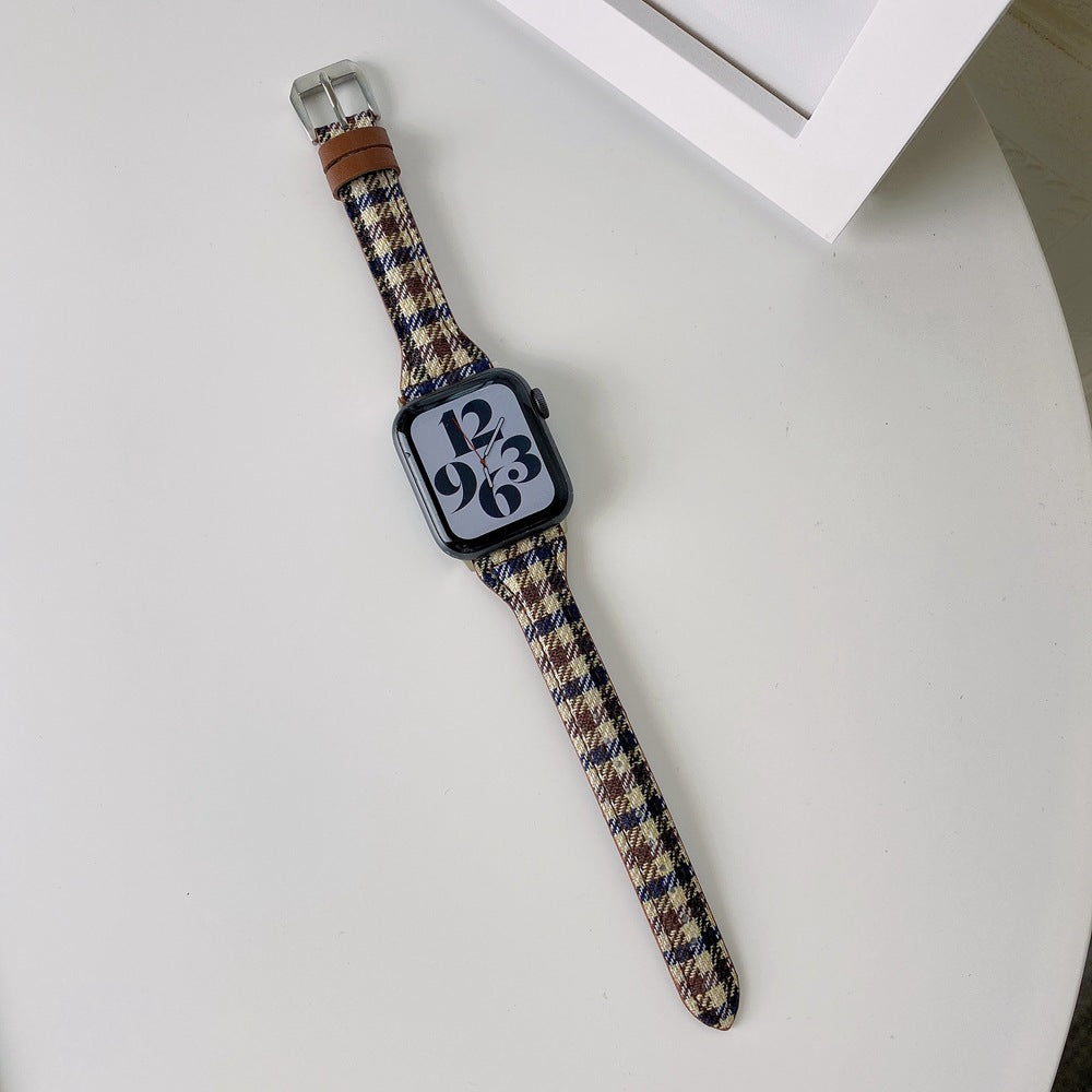Thousand Bird Leather Wrist Watch Strap