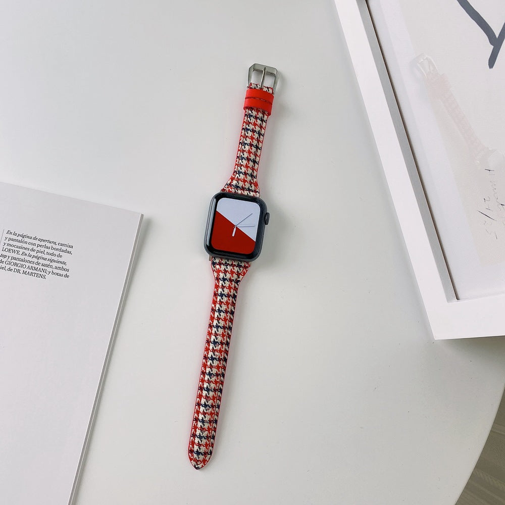 Thousand Bird Leather Wrist Watch Strap