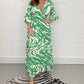 2023 Fall/Winter Women's Casual Printed Dress