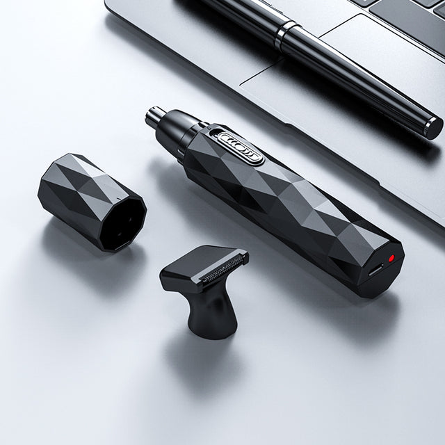 Rechargeable Electric Trimmer for Nose and Ear Hair