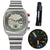 CILOA Mens Watch Waterproof Luminous Wrist Watches for Men Multifunction Chronograph Business Work Casual Fashion Sport Designer Dress Watch with Calendar Elegant Gifts for Men