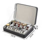 Wrist Watch Box Organizer with Zipper - 6/10/12 Slots