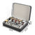 Wrist Watch Box Organizer with Zipper - 6/10/12 Slots