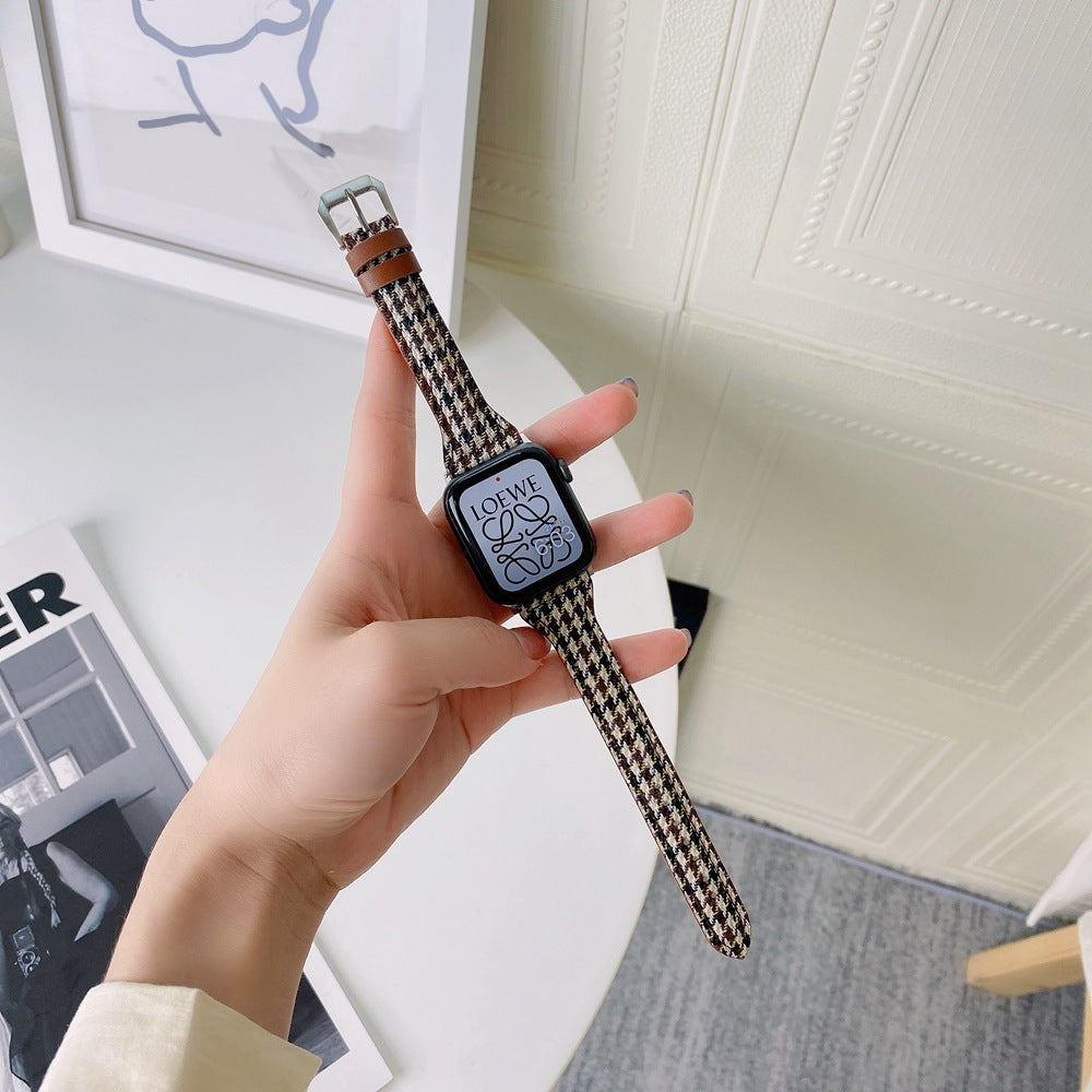 Thousand Bird Leather Wrist Watch Strap