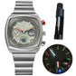 CILOA Mens Watch Waterproof Luminous Wrist Watches for Men Multifunction Chronograph Business Work Casual Fashion Sport Designer Dress Watch with Calendar Elegant Gifts for Men