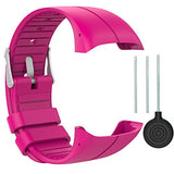 QGHXO Band for Polar M400/M430 Soft Adjustable Silicone Replacement Wrist Watch Band for Polar M400/M430 Watch