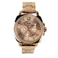 Coach Boyfriend Crystal Bezel Rose Gold Toned Wrist Watch