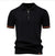 2025 Summer Men's Knit Cotton Polo Shirt (One Piece) - Glide Goods LLC
