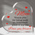 Acrylic Heart Plaque - Glide Goods LLC