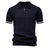 2025 Summer Men's Knit Cotton Polo Shirt (One Piece) - Glide Goods LLC