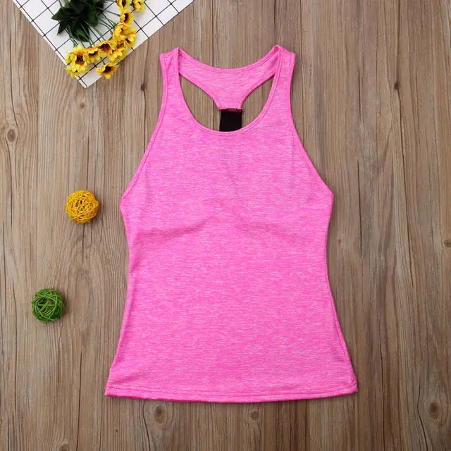 Casual Sleeveless Women  Yoga Shirts - Glide Goods LLC