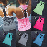 Casual Sleeveless Women  Yoga Shirts - Glide Goods LLC