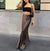 Leopard Print Dress Fashion Mermaid Skirt Womens Clothing - Glide Goods LLC