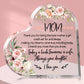 Acrylic Heart Plaque - Glide Goods LLC