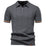 2025 Summer Men's Knit Cotton Polo Shirt (One Piece) - Glide Goods LLC