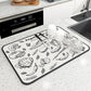 Super Absorbent Coffee Dish Large Kitchen Absorbent - Glide Goods LLC