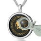 Leo Necklaces for Lovers of the Zodiac 24k Gold Inscribed - Glide Goods LLC