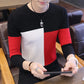 Trendy Plaid Slim-Fit Knitwear for Men