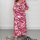 2023 Fall/Winter Women's Casual Printed Dress