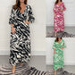 2023 Fall/Winter Women's Casual Printed Dress