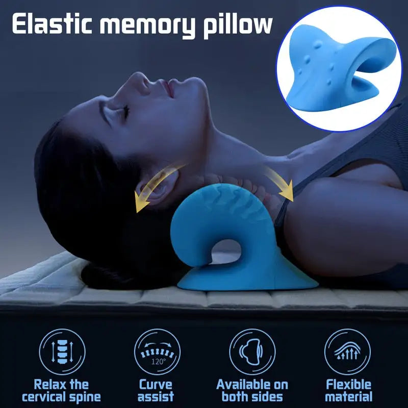 Neck Shoulder Stretcher Pillow - Glide Goods LLC