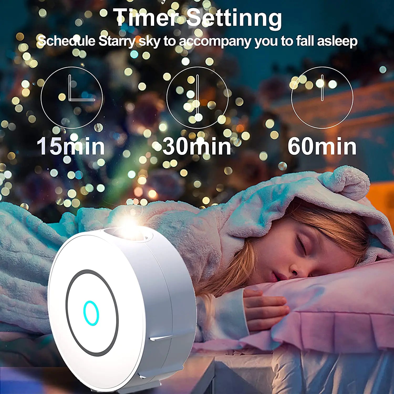 Smart Galaxy Projector: Colorful Starry Sky - Glide Goods LLC
