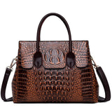 Bags fuax Leather Embossed Crocodile pattern - Glide Goods LLC