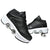 TAILORIA Four-Wheel 2-in-1 Roller Skate Shoes Unisex Roller Shoes & Sneakers Detachable Skate Shoes Kids Sneakers Shoes with Wheels Skating Roller Skates