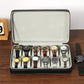Wrist Watch Box Organizer with Zipper - 6/10/12 Slots