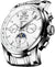 OLEVS Automatic Men Watch Self Winding Mechanical Luxury Dress Moon Phase Stainless Steel Black Watch Waterproof Luminous Calendar Wrist Watch