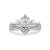 S925 Sterling Silver Light Luxury Crown Ring