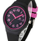 Top Plaza Womens Black Silicone Analog Quartz Wrist Watches Fashion Casual Colorful Sport Rubber Jelly Watch with Classic Arabic Numerals