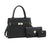 3-Piece Women's Handbag Set with Quality Leather - Glide Goods LLC