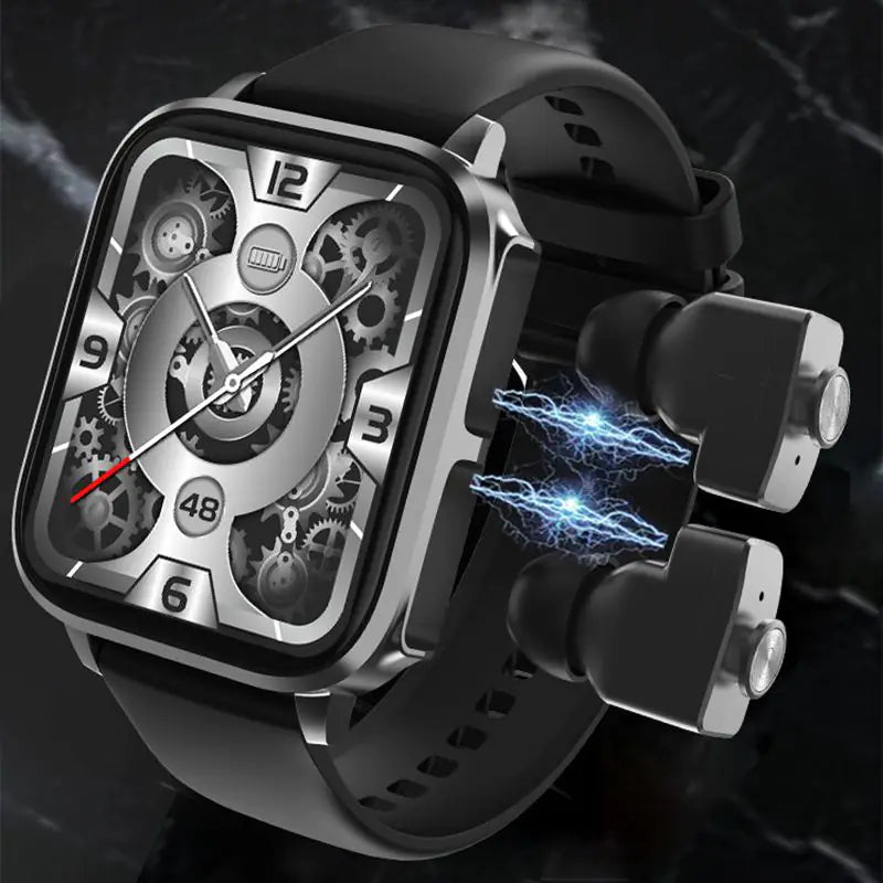 T22 2023 Smart Watch TWS Earbuds 2 In 1 - Glide Goods LLC