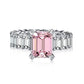 Light Luxury S925 Sterling Silver Zircon Ring for Women
