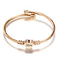 Stainless Steel Braided Mother’s Day Bracelets for Mom