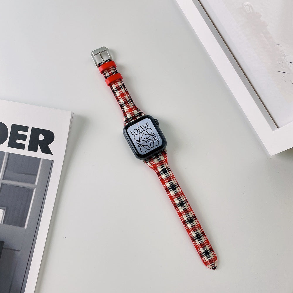 Thousand Bird Leather Wrist Watch Strap