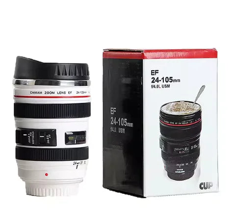 Camera Lens Coffee Mug - Glide Goods LLC