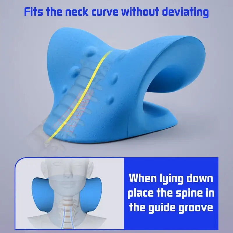 Neck Shoulder Stretcher Pillow - Glide Goods LLC
