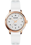 AIYISHI Waterproof Womens Casual Fashion Sport Wrist WatchEasy Read DialRubber Silicone Band Analog Quartz Minimalist Watch Gift for Nurse Ladies Teachers Students (W681 White)